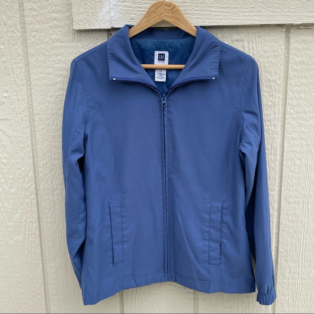 GAP | Blue Front Zipper Jacket